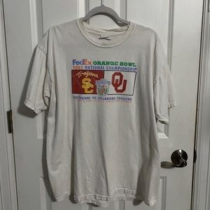 Vintage College Football Orange Bowl T-shirt